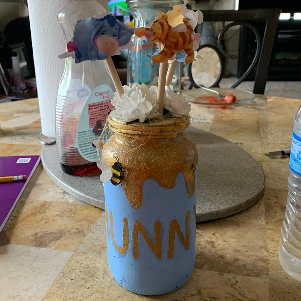 Custom Center Piece Jar
